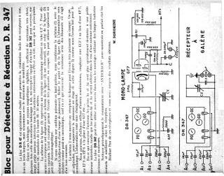 Blocs Accord DR347 schematic circuit diagram